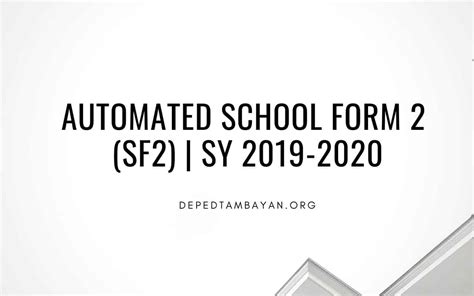 automated school form 2 free download